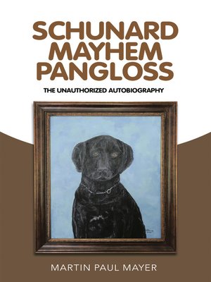 cover image of Schunard Mayhem Pangloss